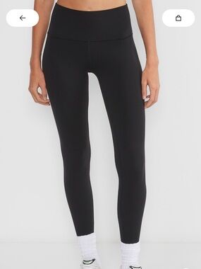 Aritzia Black High-Waist Leggings